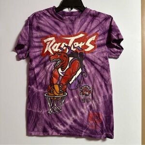 Mitchell & Ness Raptors Throwback Tie-Dye T-Shirt
